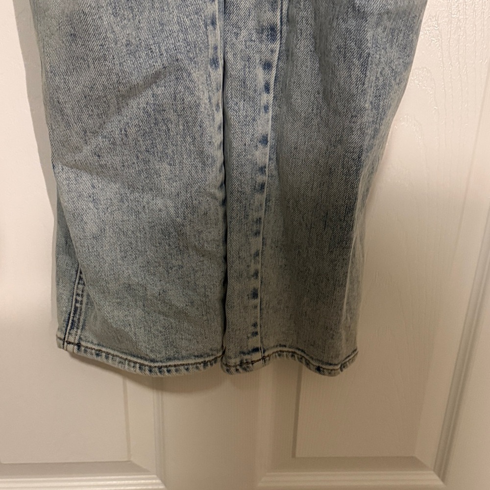 Old Navy Light Blue Denim Overalls - Picture 4 of 4